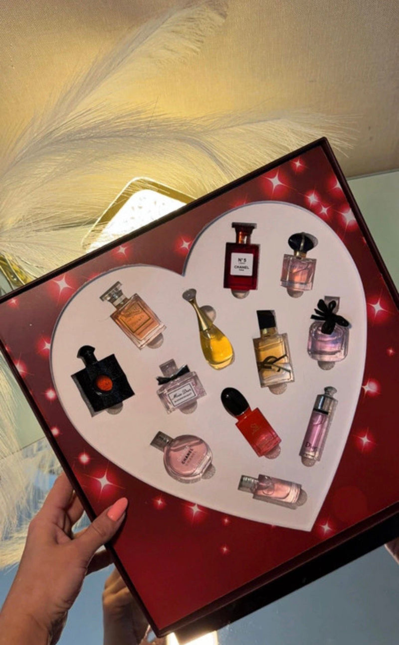 Set Pilar 12 icónicos mini perfumes